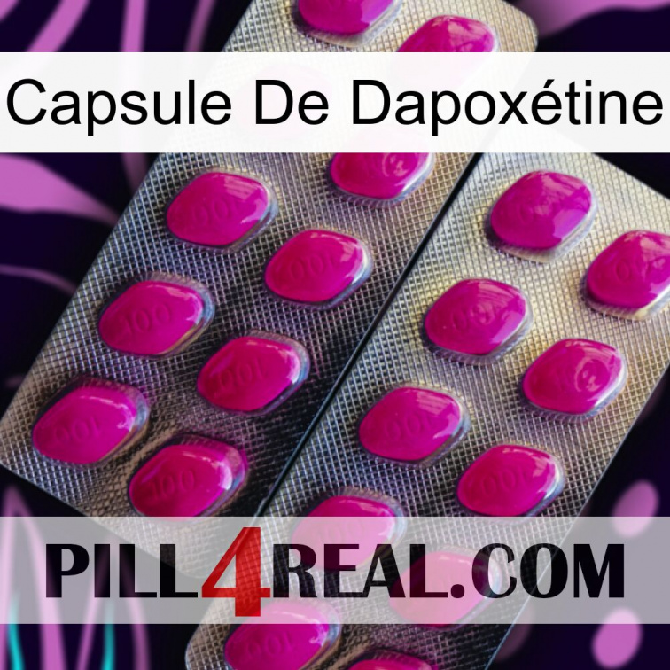 Capsule De Dapoxétine 10